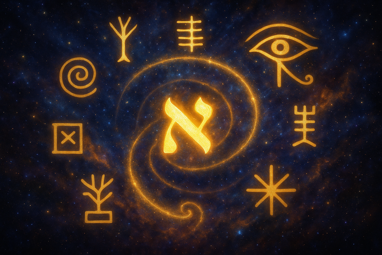 Glyphs of the Living Field