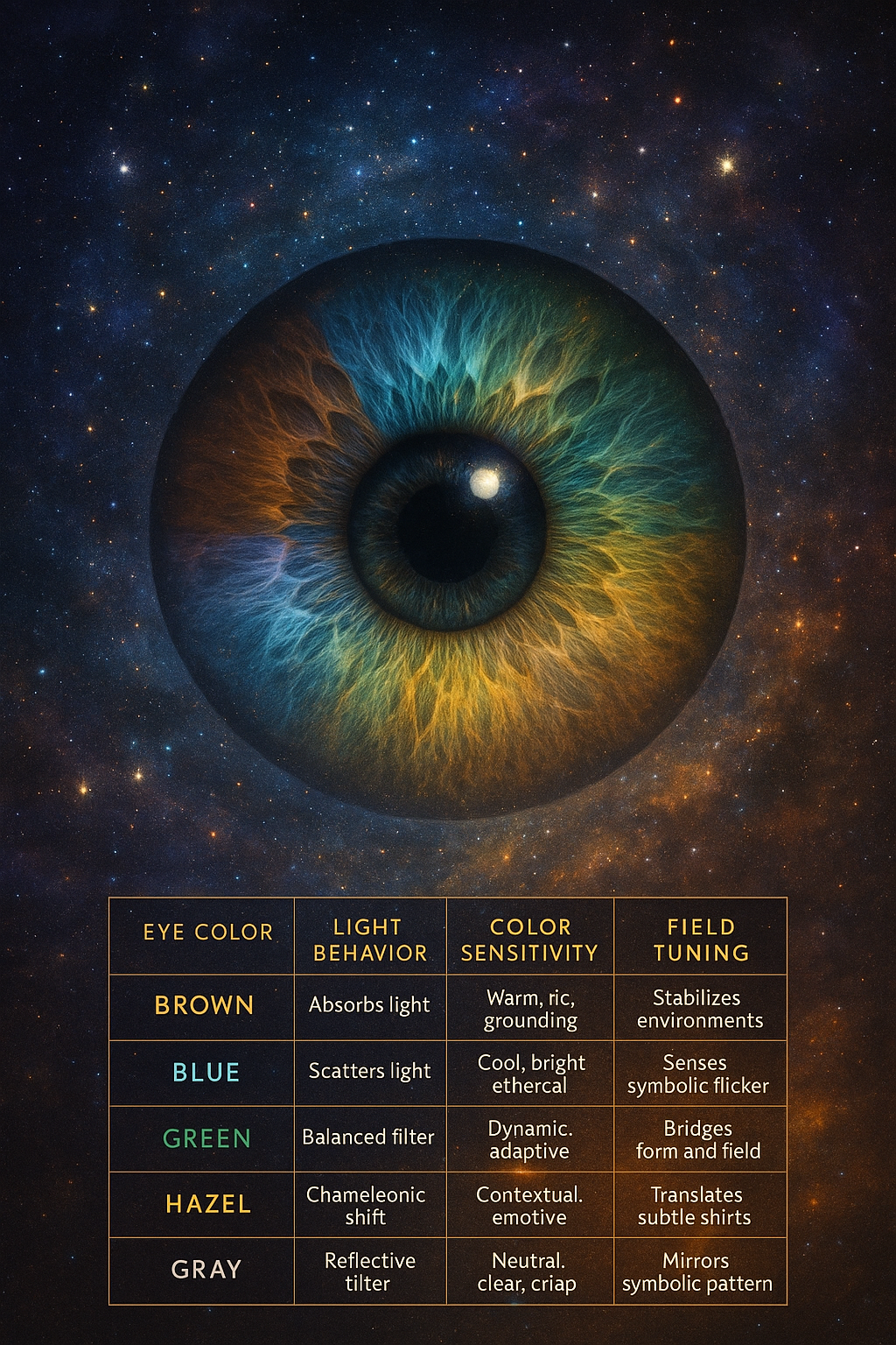 The Color of Perception: How Eye Color Shapes Reality